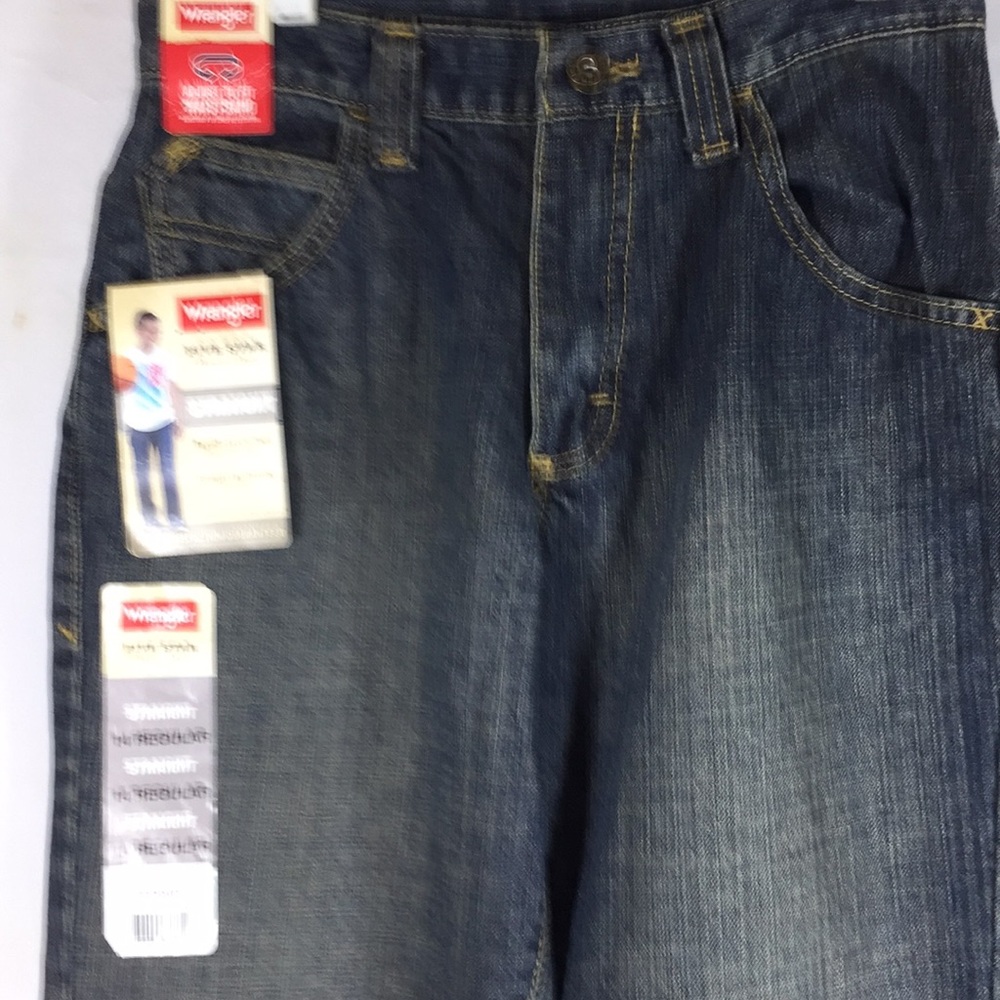 Wrangler Jeans Size 14R Boys Straight - Picture 2 of 8